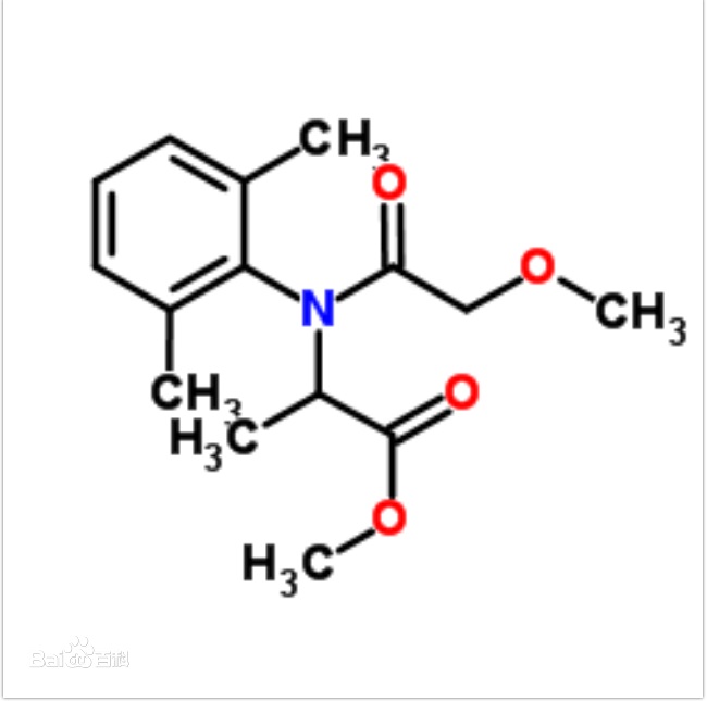 Metalaxyl 甲霜灵 结构式.jpg