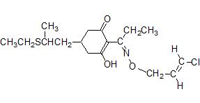 Clethodim 烯草酮 结构式.jpg