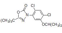 Oxadiazon 噁草酮 结构式.jpg